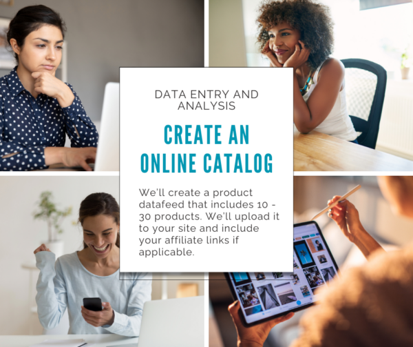 Product Datafeed: Create an eCommerce Catalog