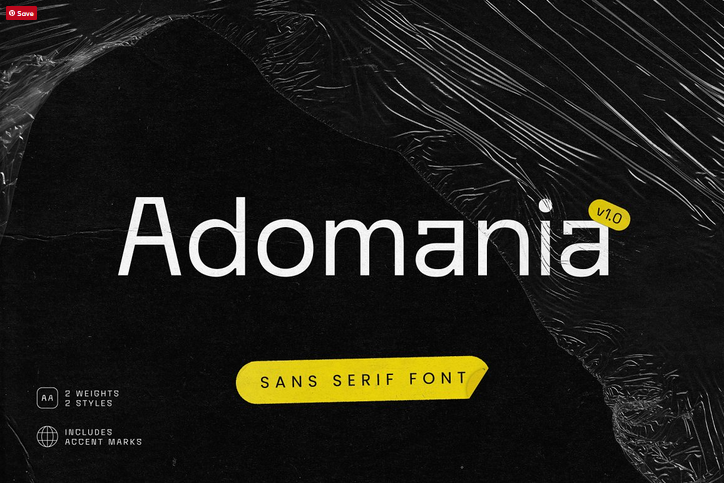 Adomania font