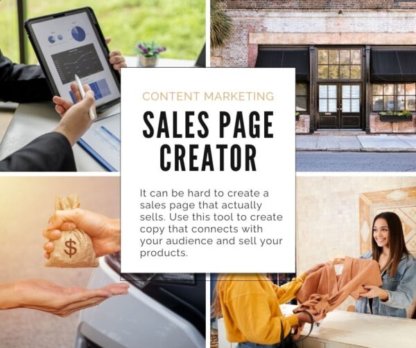 Sales Page Generator