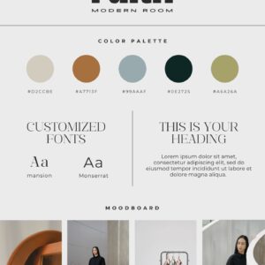 Fashion Brand Board Template
