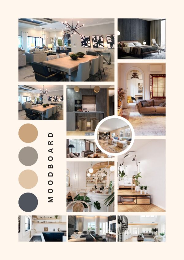 Home Decor Mood Board Template