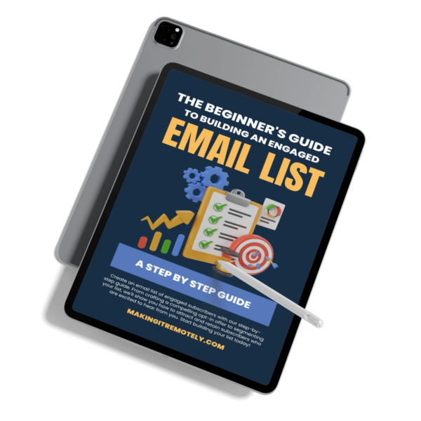 email marketing guide for beginners ipad image