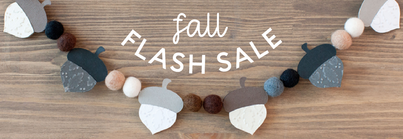 Cricut Fall Flash Sale